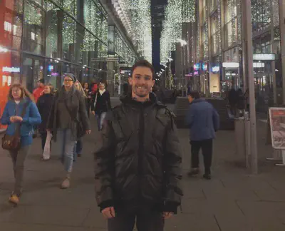 One of the first days in Germany at a shopping mall in Dresden<a href="">_</a>